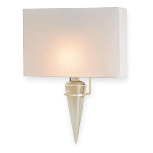Solid Crystal Cone Sconce 1