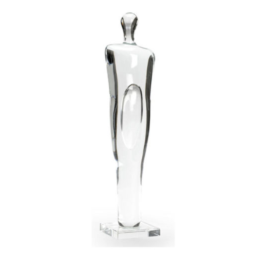 Clear Glass Statue 1
