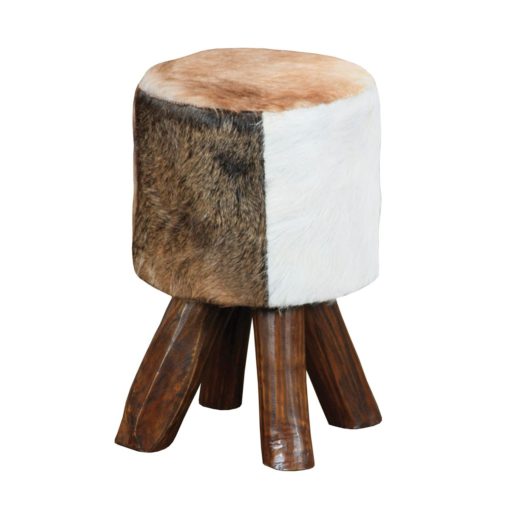 Cowhide Stool 1