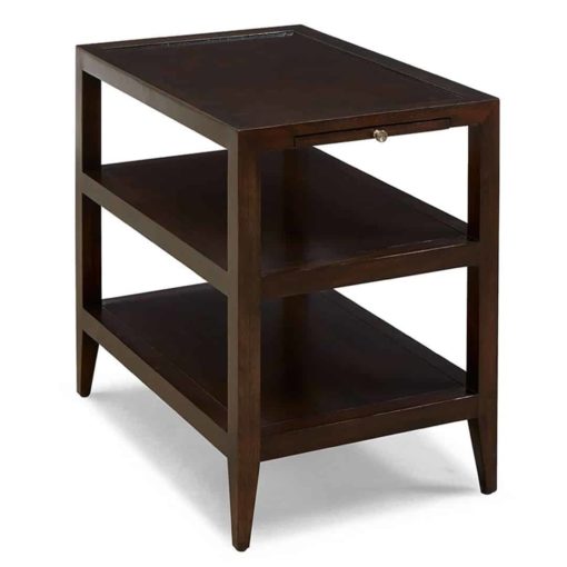 Walton Tiered Table in Mocha Finish 1