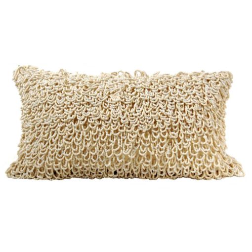 Natural Coco Loop Pillow 1