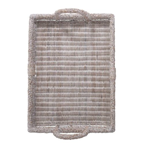 Large Rattan Tray 1