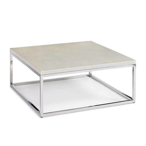 Aspen Cocktail Table in White