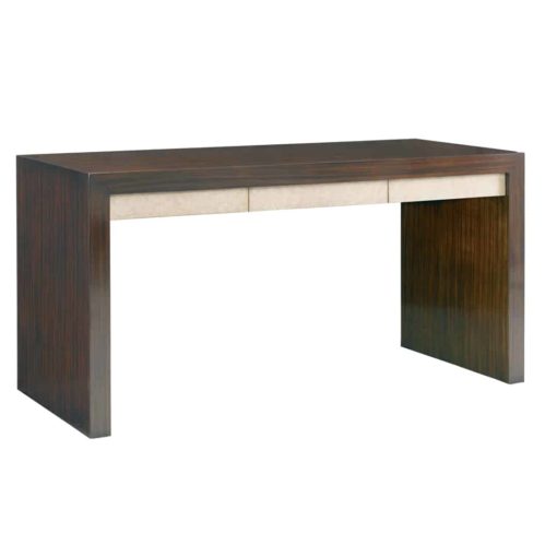 Wood and Zebrano Finish Desk 1