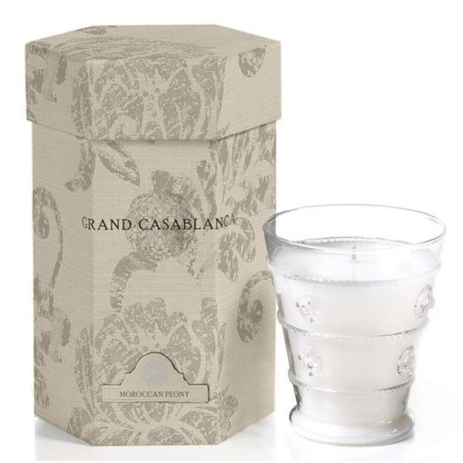 Zodax Grand Casablanca Moroccan Peony Candle, 8.32 oz