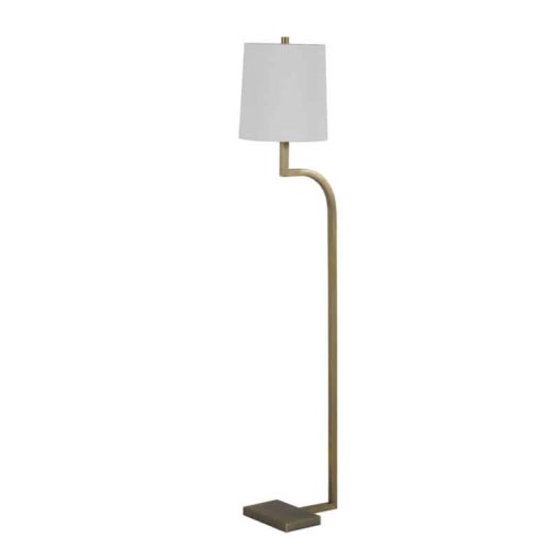 Floor Lamp w/ Arched Iron Base