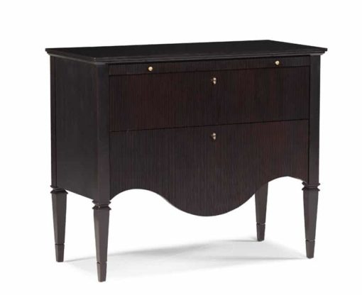 Hickory White Rivera Chest in Black Tie Lacquer 1