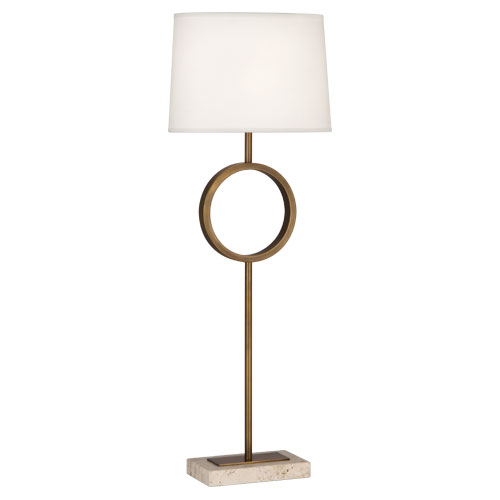 geometric base table lamp