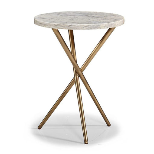 Hickory White Zen Spot Table