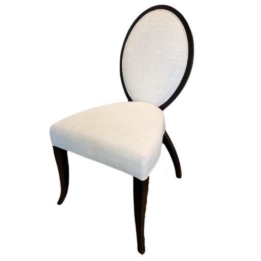 Designmaster Charlotte Side Chair w/ Ribbon Back.