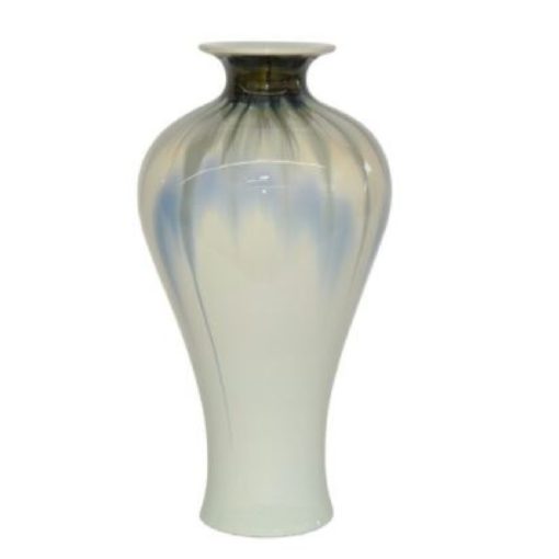 Reaction Glazed Porcelain Plum Vase 1