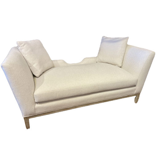 Settee with Wood Base 1