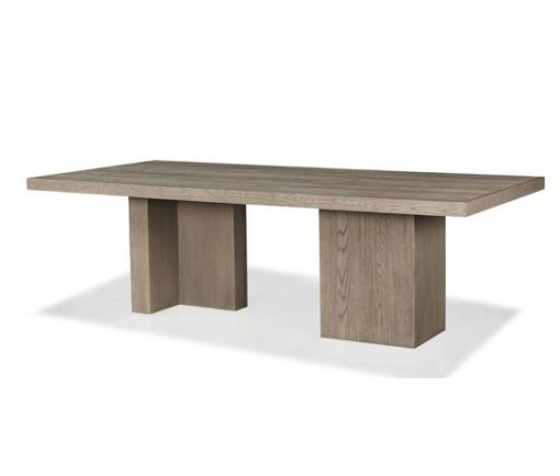 Contemporary French Oak Dining Table 1
