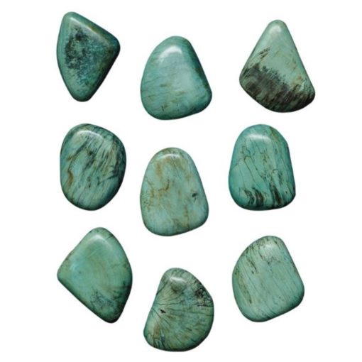 Aqua Pebbles Wood Wall Decor, Set of Nine 1