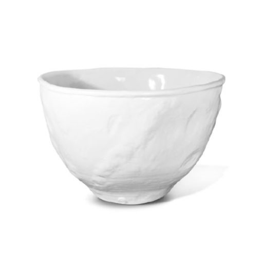 White Ceramic. Bowl No.410 Hand Made in Peru 1