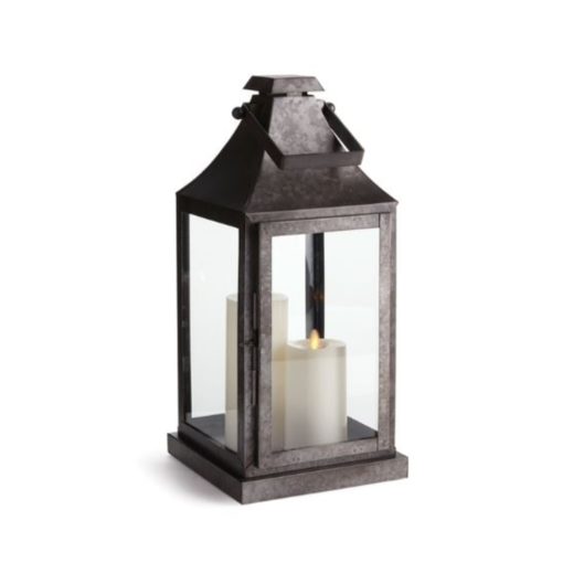 Outdoor Lantern in Raw, Unfinished Metal