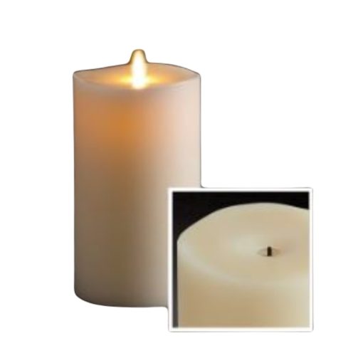 Wick-To-Flame Pillar Candle 1