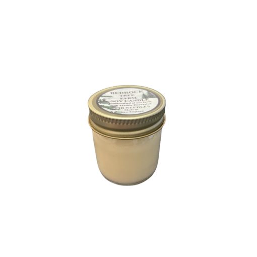 Soy Candle Mason Mini Fir Needle Natural 1.25 Oz