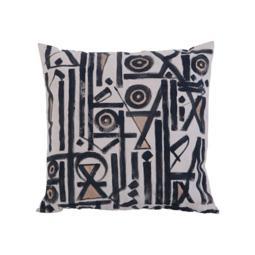 Street Pillow III Hand Painted 1