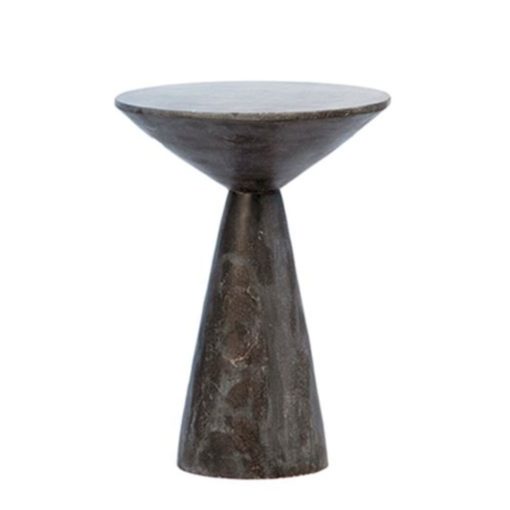 Bluestone Accent Table w/ Washed Black Finish 1