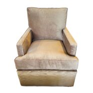 Sherrill 3341 Lounge Chair in Vanceboro Camel & Dimension Camel