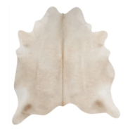 Cowhide Blonde Rug w/ Herringbone Imprint