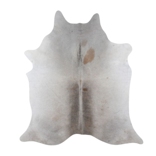 Large Blond and Gray Cowhide rug