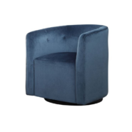 Blue Swivel Chair